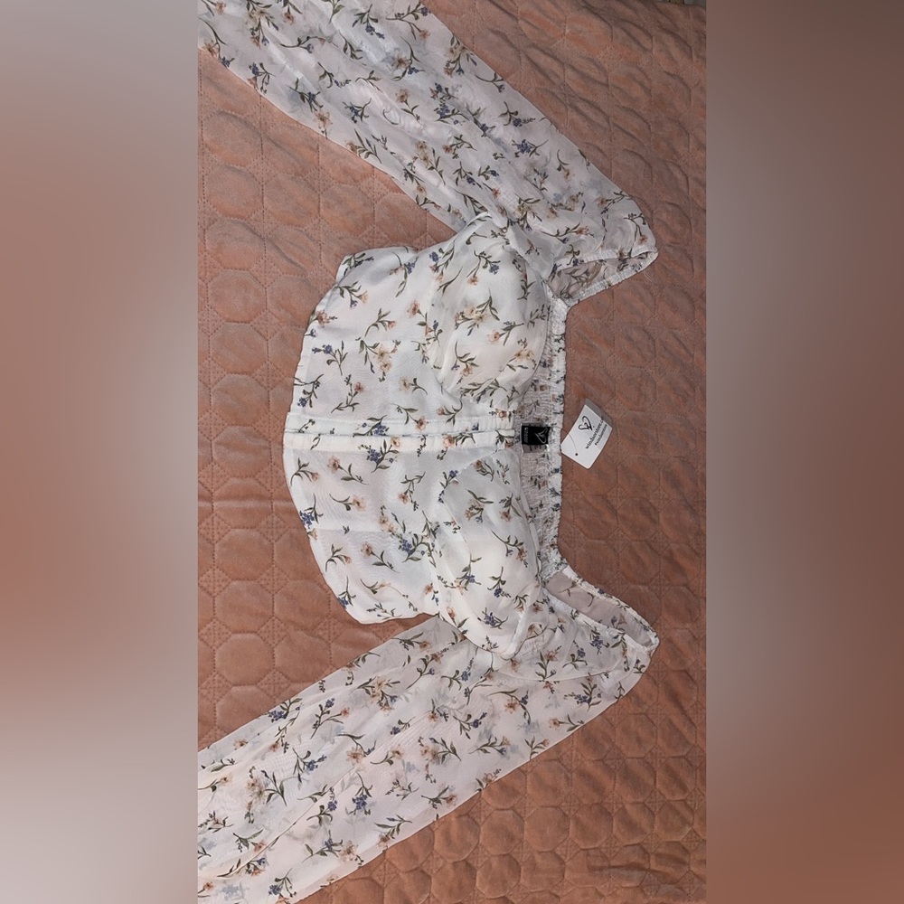 Windsor Floral Corset Style Top